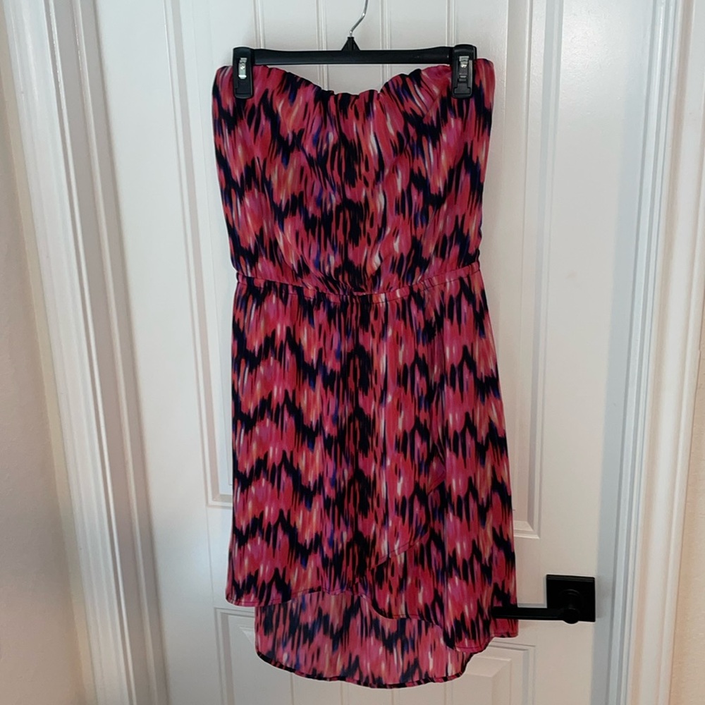 Express Strapless dress